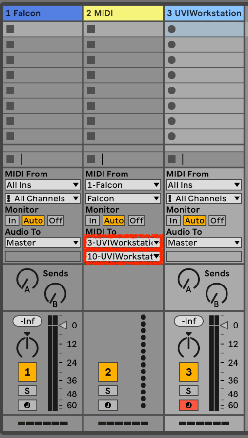 Falcon: Using MIDI Output – UVI Support