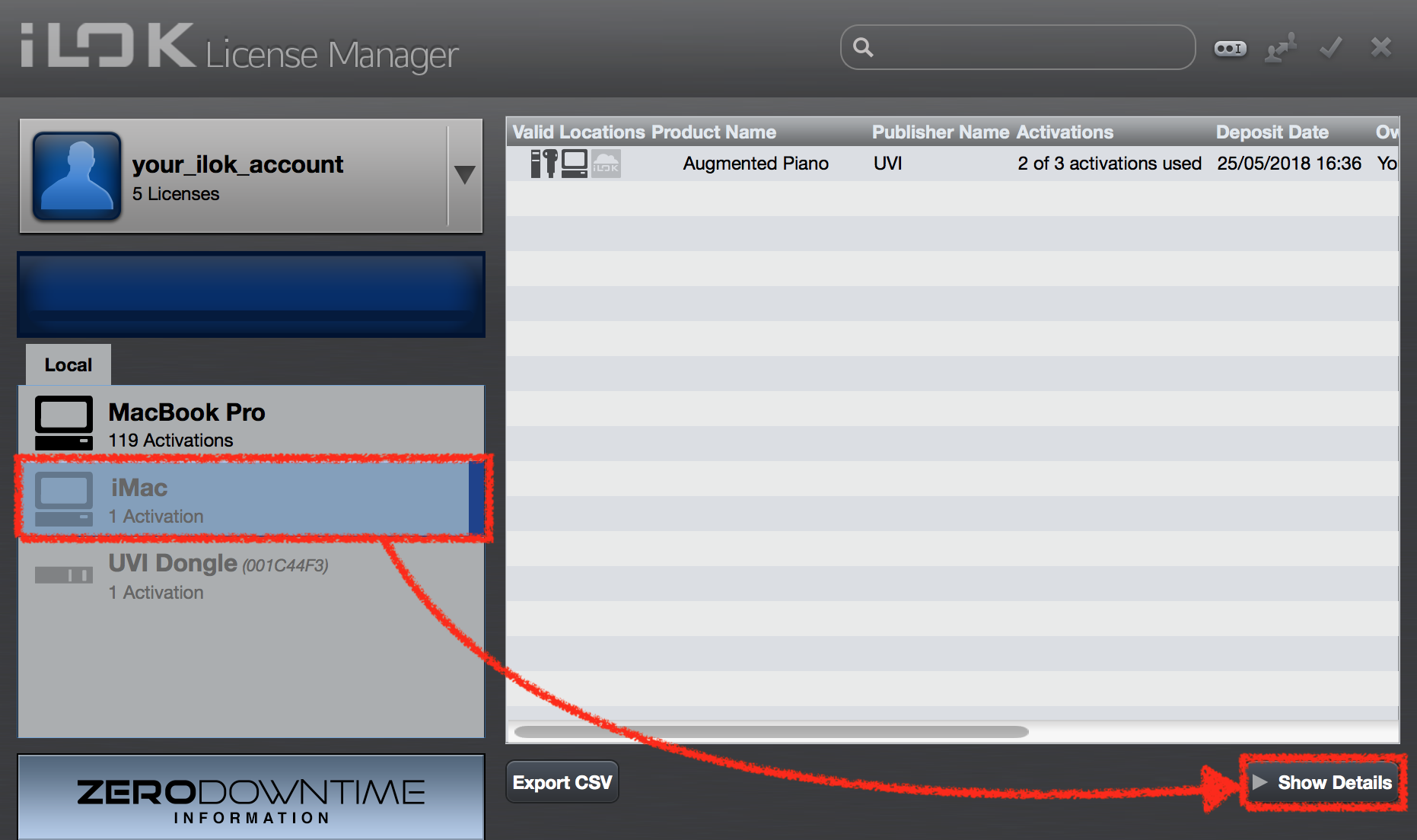 ilok license manager cannot sign in